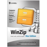 Corel WinZip Mac Edition, 100000+u, 1Y, MNT