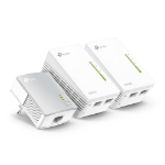 TP-LINK TL-WPA4220T KIT PowerLine network adapter 300 Mbit/s Ethernet LAN Wi-Fi White 3 pc(s)