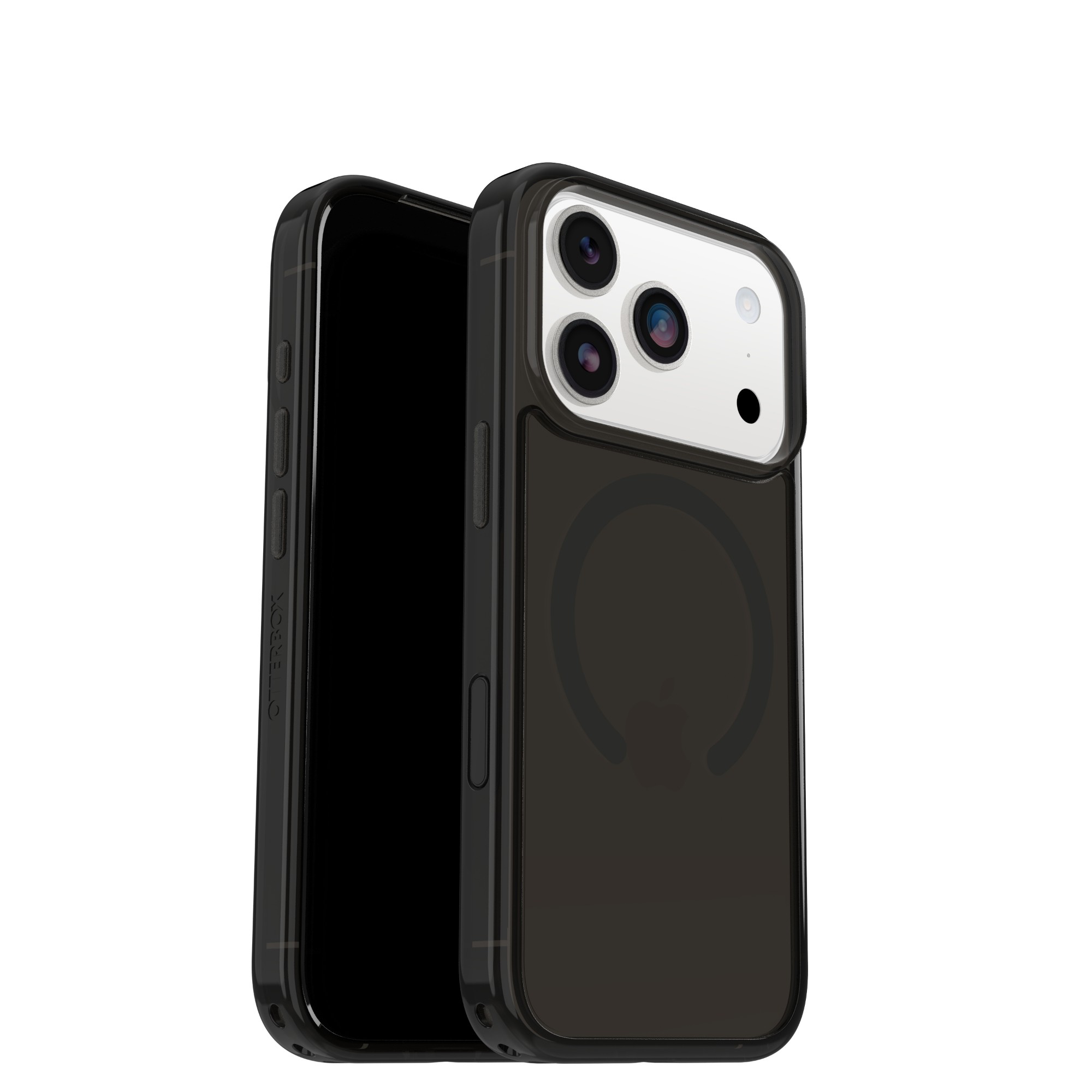 OtterBox Symmetry Clear MagSafe Series for Apple iPhone 17 Pro, Black Mist, black