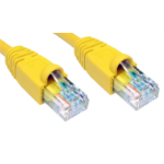 Cables Direct 1m Cat5e networking cable Yellow U/UTP (UTP)