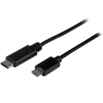 StarTech.com USB2CUB50CM USB cable 19.7" (0.5 m) USB 2.0 USB C Micro-USB B Black