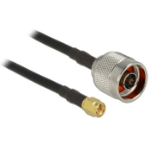 DeLOCK 89420 coaxial cable CFD200 2.5 m SMA Black