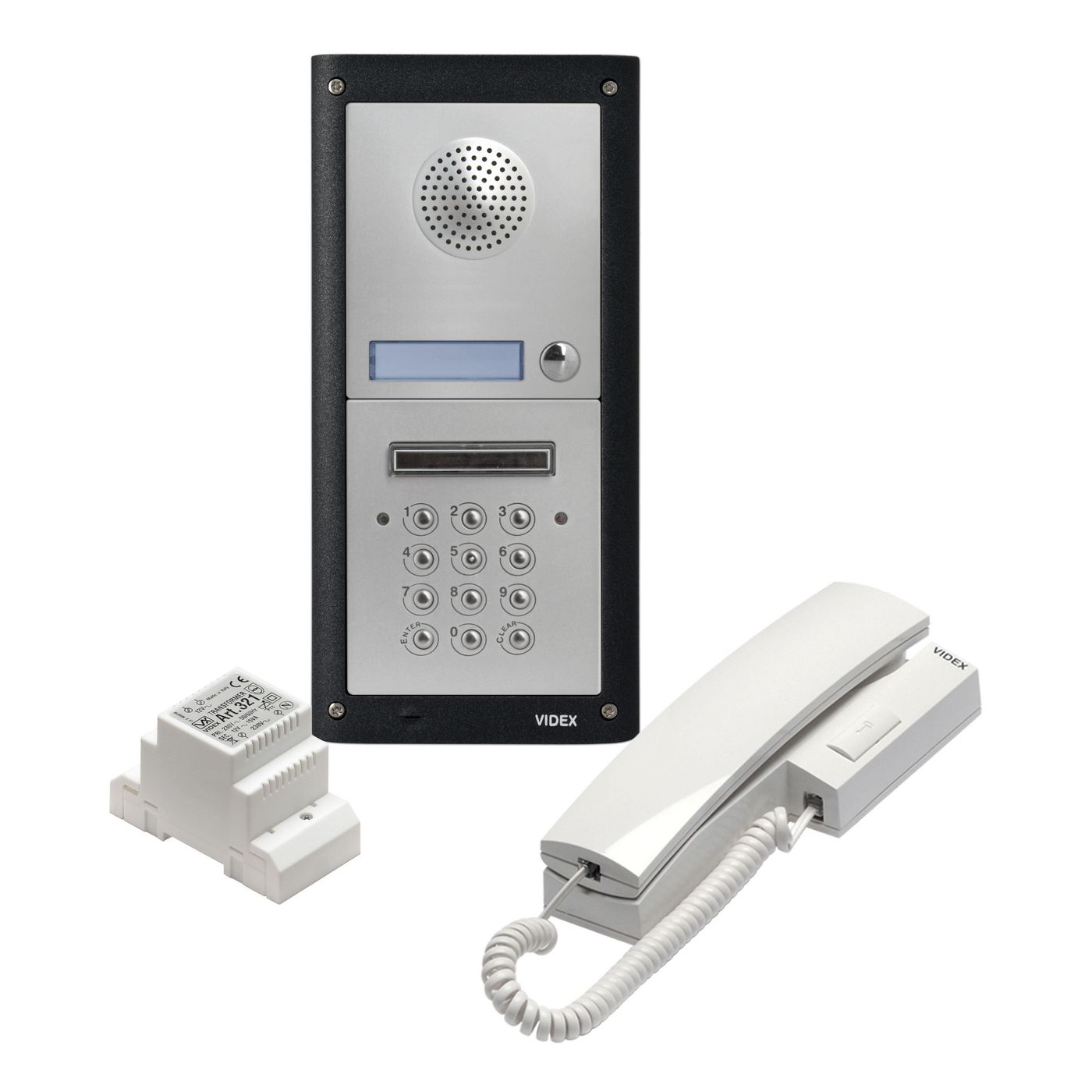 1 way surface panel (4000  series) with codelock, 3011  Teleph