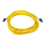 Monoprice 7628 InfiniBand/fibre optic cable 393.7" (10 m) LC OFNR Multicolor, Yellow