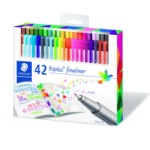 Staedtler triplus 334 fineliner Multicolour 42 pc(s)