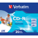Verbatim CD-R AZO Wide Inkjet Printable 700 MB 20 pieza(s)