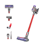 Dyson V8 Extra Red, Silver Bagless