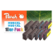 Peach PI300-687 ink cartridge Black, Cyan, Magenta, Yellow
