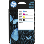 HP 6ZC71AE/932/933 Ink cartridge multi pack Bk,C,M,Y 8,5ml + 3x4ml Pack=4 for HP OfficeJet 6100/7510/7610