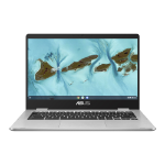 ASUS Chromebook C424MA-WH44F notebook N4020 14" Full HD Intel® Celeron® N 4 GB LPDDR4x-SDRAM 64 GB eMMC Wi-Fi 5 (802.11ac) ChromeOS Silver