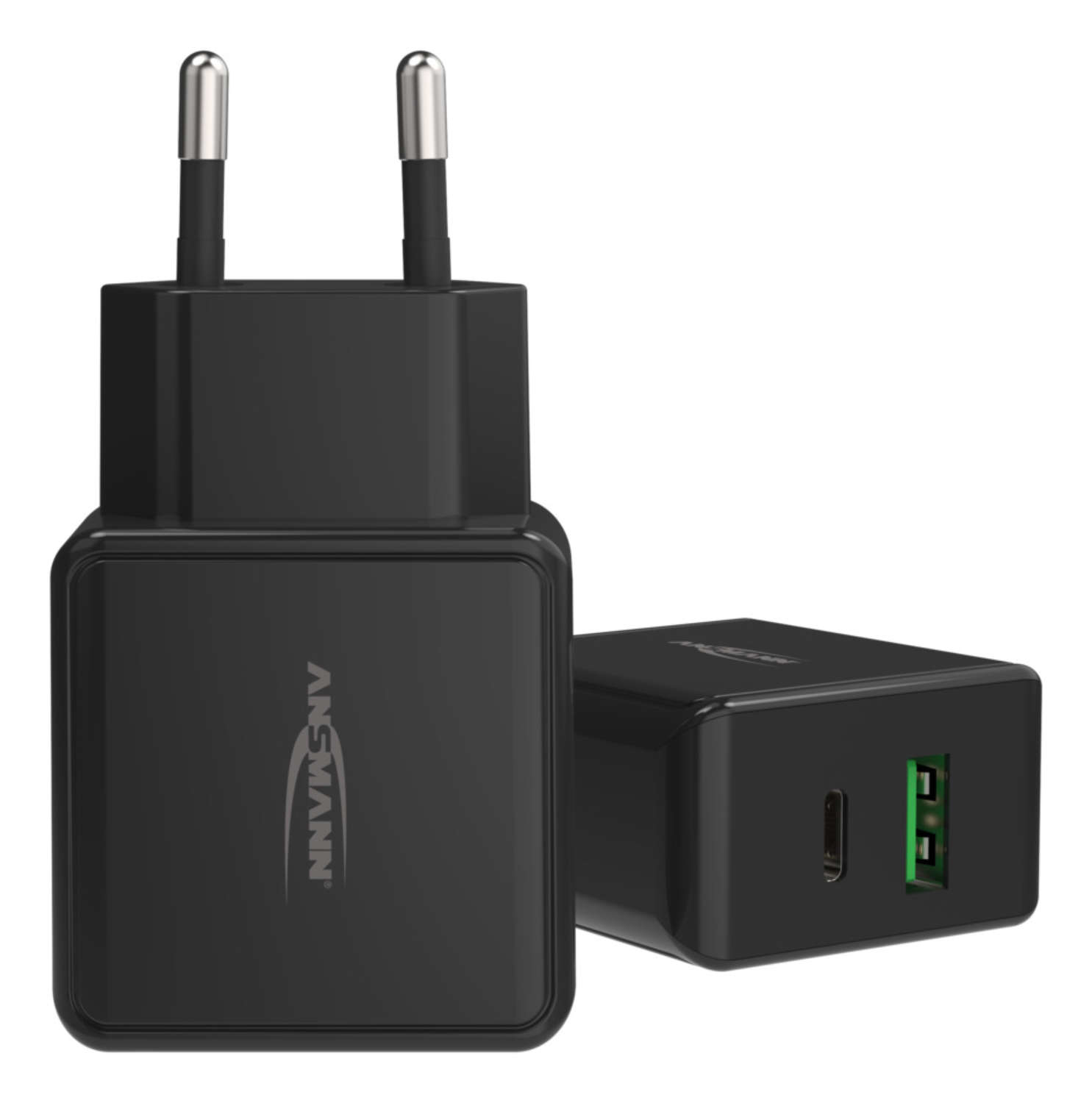 Image of Ansmann HC218PD Black Indoor
