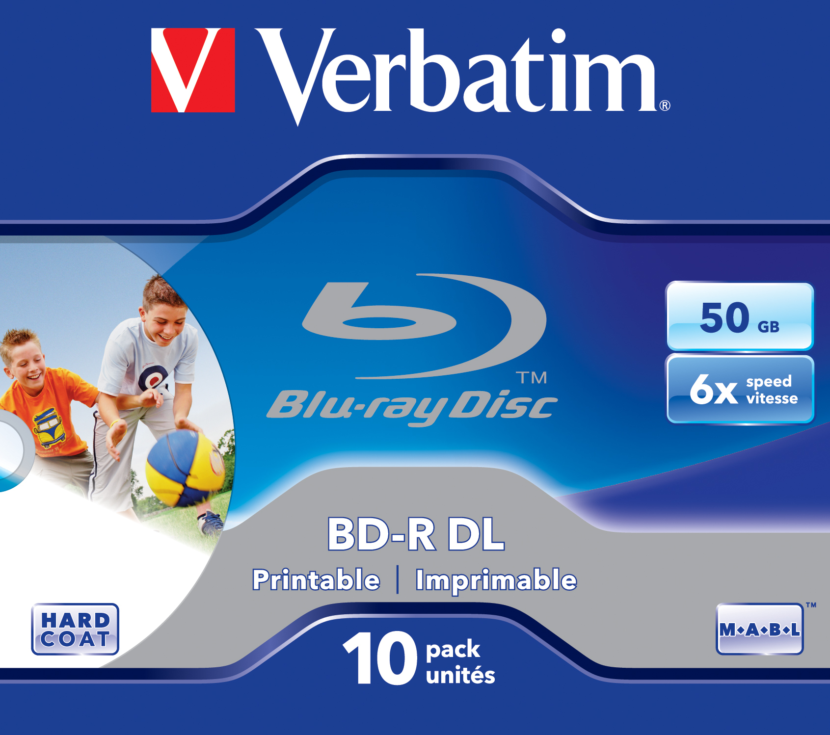 Image of Verbatim 43736 blank Blu-Ray disc BD-R 50 GB 10 pc(s)
