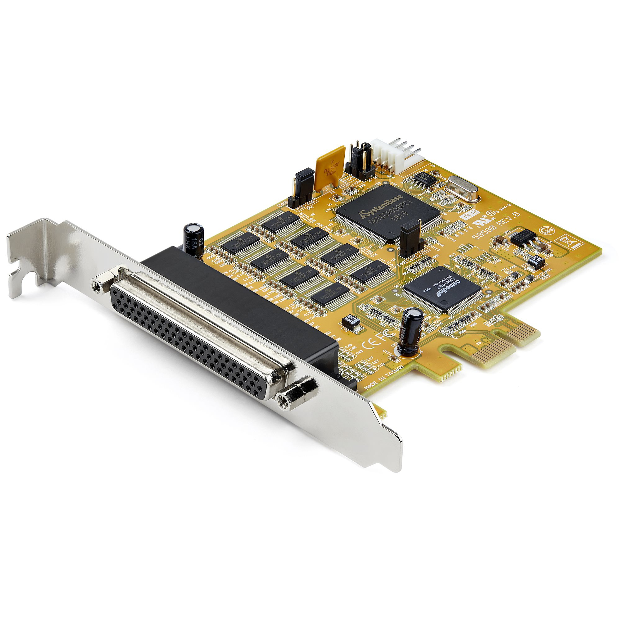 Image of StarTech.com 8-Port PCI Express RS232 Serial Adapter Card - PCIe...