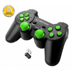 Esperanza EGG108G Gaming Controller Black, Green USB 2.0 Gamepad Analogue / Digital PC, Playstation 3