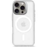 Decoded Clear Case mobile phone case 16 cm (6.3") Cover Transparent, White