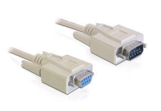 Image of DeLOCK RS-232, 10m serial cable Beige DB-9