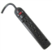 Weltron WSP-600PLF-20BK surge protector Black 6 AC outlet(s) 125 V 236.2" (6 m)