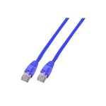 EFB Elektronik 3m Cat6 Patch networking cable Blue U/UTP (UTP)
