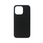 eSTUFF Black silk-touch silicone case for iPhone 13 Pro Max mobile phone case 17 cm (6.7") Cover