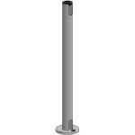 Ergonomic Solutions 600 mm pole w/ end cap,