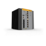 Allied Telesis AT-IE300-12GP-80 Managed L3 Gigabit Ethernet (10/100/1000) Power over Ethernet (PoE) Black, Grey