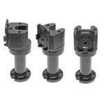 Brodit 215634 houder Passieve houder Zwart