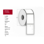 Capture CA-LB3056 printer label White