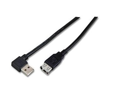 Microconnect USBAAF2ABLACK USB cable USB 2.0 1.5 m USB A Black