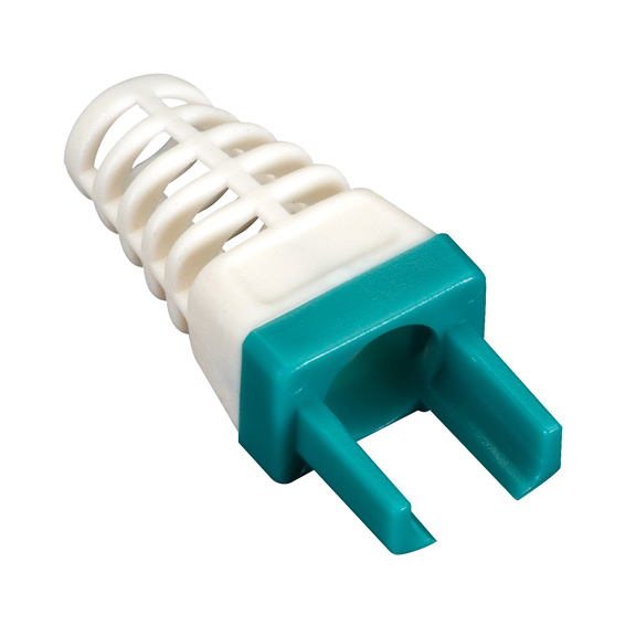 Black Box C6EZ-BOOT-GN cable boot Green, White 25 pc(s)