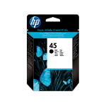 HP 51645GE/45SMALL Printhead cartridge black, 415 pages 21ml for HP DesignJet 750 C/DeskJet Series 1600/DeskJet Series 800/DeskJet 720 C/DeskJet 970 C