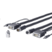 Vivolink PROVGASCW15 VGA cable 15 m VGA (D-Sub) Black
