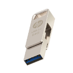 PNY HPFD206C-64 USB flash drive 64 GB USB Type-A / USB Type-C 3.2 Gen 2 (3.1 Gen 2) Silver