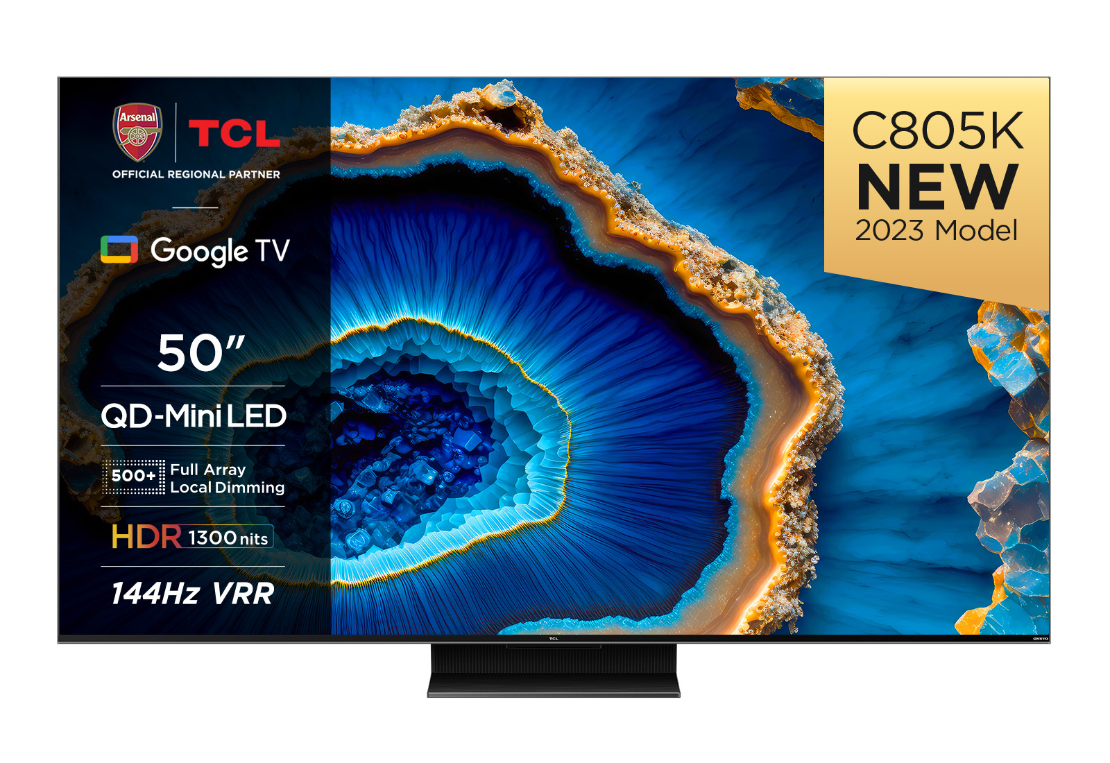 TCL C80 Series 50C805K TV 127 cm (50") 4K Ultra HD Smart TV Wi-Fi...