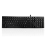 Accuratus KYBAC301-UBLK-PL keyboard USB QWERTZ Polish Black