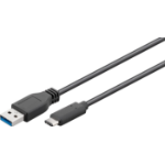 Microconnect USB3.1CA3 USB cables 3 m USB 3.2 Gen 1 (3.1 Gen 1) USB C USB A Black
