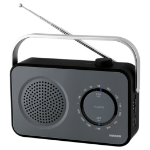 Sencor SRD 2100B radio receiver Black