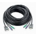 ATEN PS/2 KVM Cable, 10m câble kvm Noir