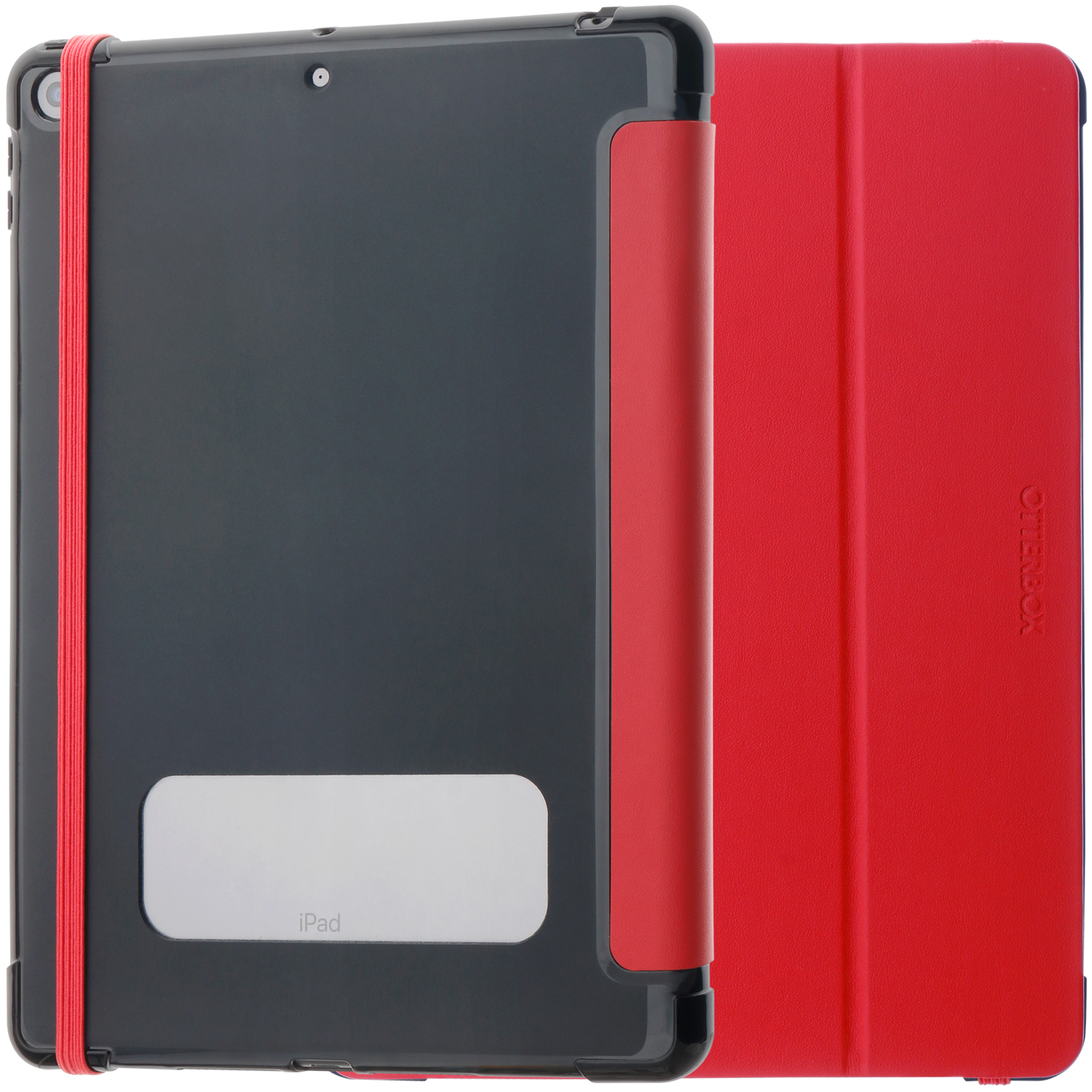 OtterBox-React-Folio-Case-for-iPad-8th-9th-gen--Shockproof--Drop-proof--Ultra-Slim-Protective-Folio-Case--Tested-to-Military-Standard--Red--No-Retail-packaging