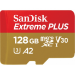 Sandisk 128GB Extreme Plus microSDXC memoria flash Clase 10