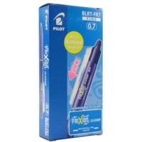 Pilot FriXion Clicker Retractable Rollerball Pen Medium Blue (12 Pack) 229101203