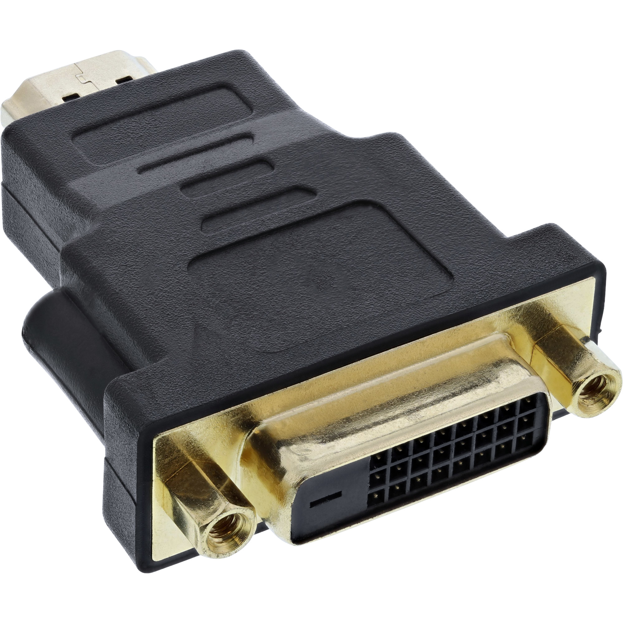 Image of InLine HDMI to DVI Adapter male / 24+1 female gold plated, 4K2K