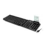 ACT AC5475 keyboard USB AZERTY Belgian Black