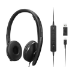 Lenovo 4XD1M45627 Kopfhörer & Headset Kabelgebunden Kopfband USB Typ-C Schwarz