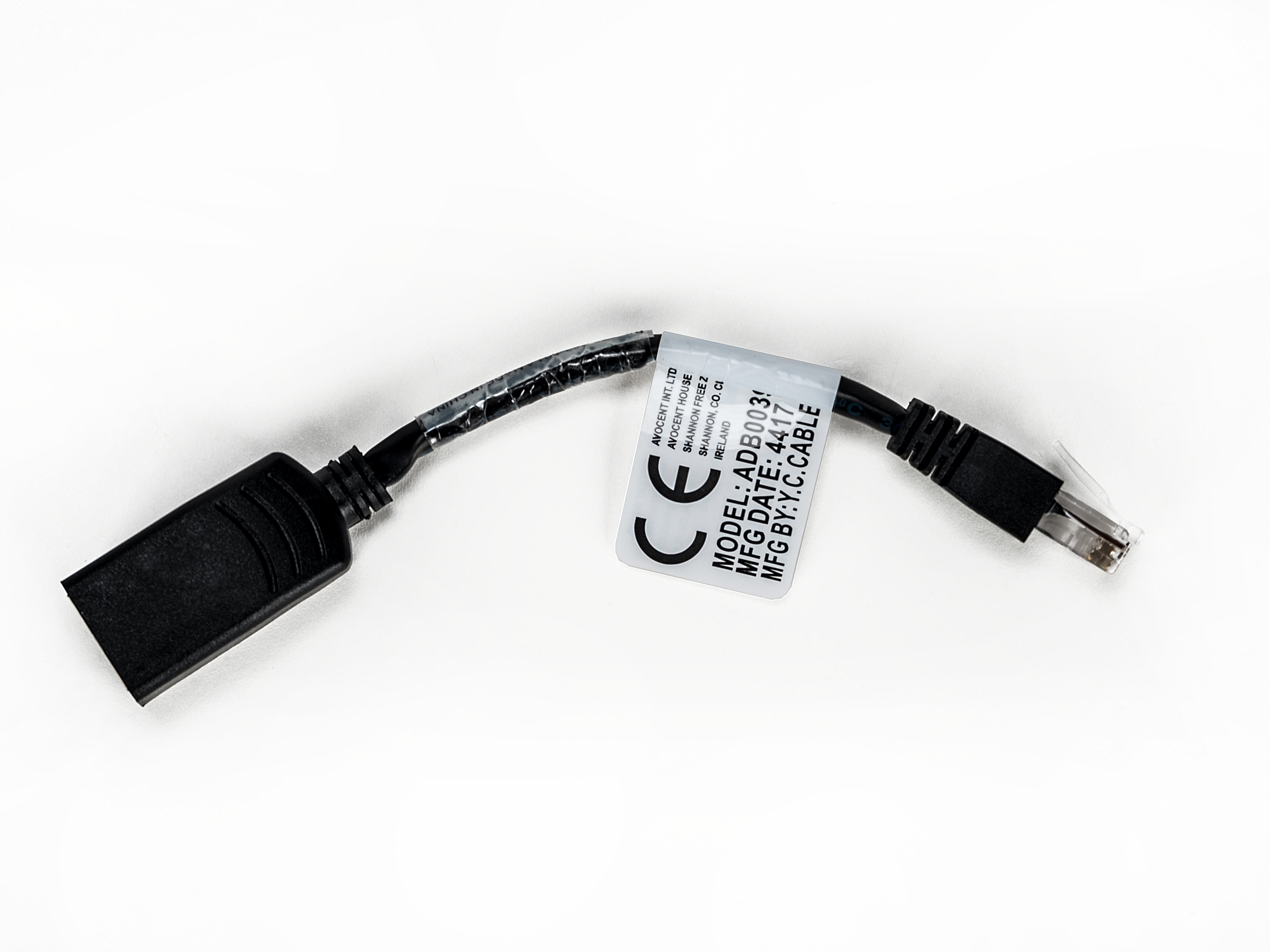 Image of Vertiv Avocent RJ-45 - RJ-45 Sun/Cisco crossover networking cable...