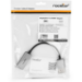 Rocstor Y10A315-S1 video cable adapter DisplayPort HDMI Type A (Standard) Gray, Silver