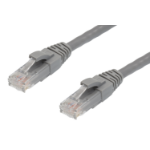 4Cabling 1m RJ45 CAT5E Ethernet Network Cable | Grey