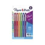 PAPERMATE PM Flair FeltTip Pastl Pk6 Bx6