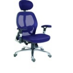 TSW Teknik OA1013BLU Cobham Blue Mesh Chair