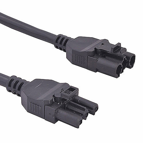 Cablenet 2m GST18 Male - Female Wieland Black PVC Power Leads