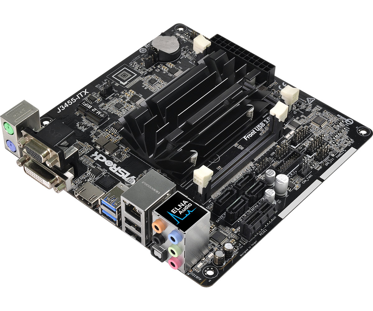 Image of Asrock J3455-ITX mini ITX